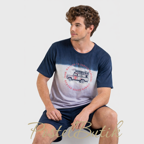 Костюм-пижама мужская Massana T04 BLUE (P221303)