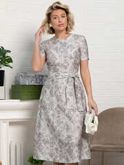 Платье Парижанка (серое) П15116-10М LT Collection