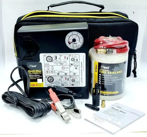 Автомобильный компрессор AIR-MAN ResQ Max Tire Repair (с герметиком)