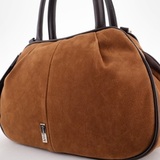 Сумка Саломея 479 эко-замша миндаль