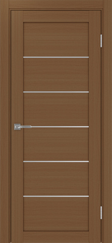 Турин_501AПП.1 молдинг алюм.хром.30 ЭКО-шпон Орех NL-Щит МДФ