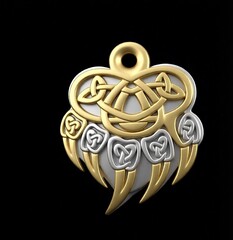 Силиконовый молд оберег 