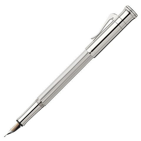 Ручка перьевая Graf von Faber-Castell Classic Sterling Silver, F (148571)