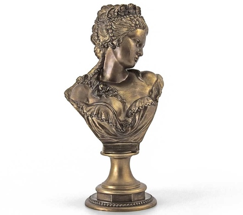 Бронзовая статуэтка девушки Весна