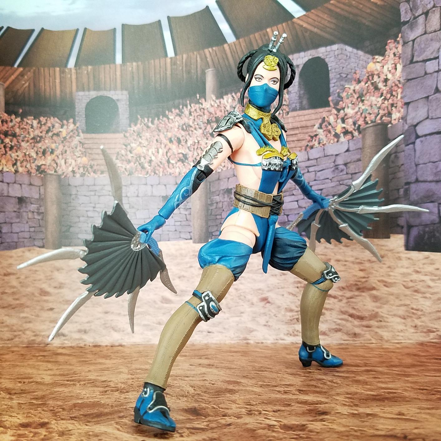 Фигурка Китана из игры Мортал Комбат 10