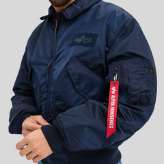 Куртка Alpha Industries CWU 45/P Rep. Blue (Синяя)