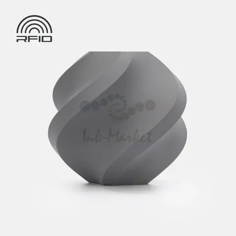 Пластик для 3D-печати Bambu Lab PLA Matte, 1.75 мм, 1 кг, тёмно-серый (Nardo Gray), без катушки, A01-D0-1.75-1000-SPLFREE