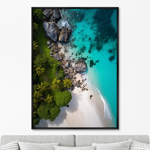 ArtNoMore - Репродукция картины на холсте Landscape Collection, Coast No 1, 2024г.