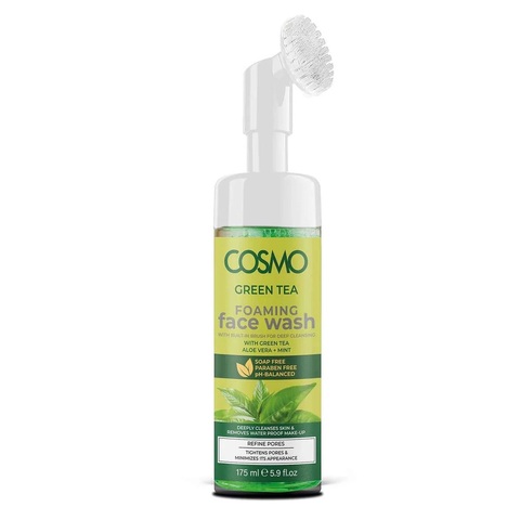 COSMO Green Tea foaming face wash пенка-умывашка 175 ml