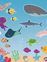 Многоразовые наклейки 