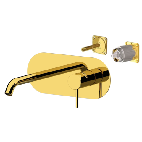 Remer X15KBDO Смеситель для раковины Remer X Style X15KBDO, золото глянцевое