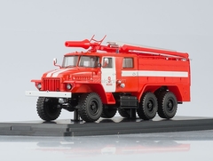 Ural-375N AC-40 C1A Fire Department №9 Moscow 1:43 Start Scale Models (SSM)
