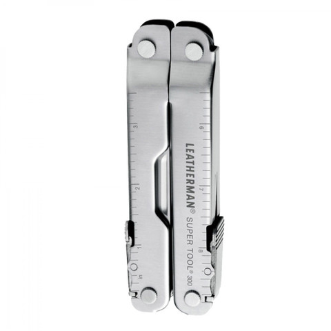 Мультитул Leatherman SuperTool 300, 19 функций, кожаный чехол