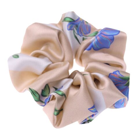 Комплект шелковых резинок для волос Mollen Первоцвет пудровый