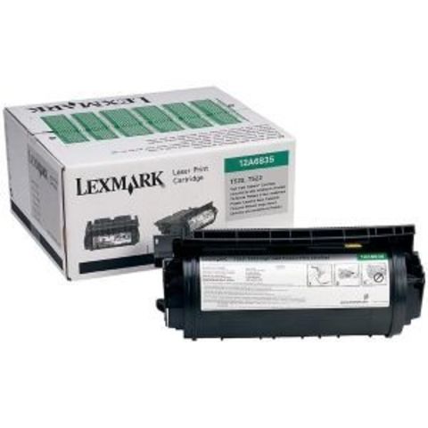 Картридж для принтеров Lexmark T52x черный (black). Ресурс 7500 стр (12A6830, Return cartridge)