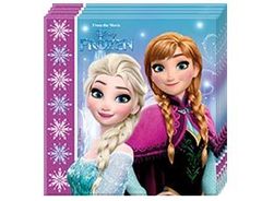 Салфетка Frozen Сев сияние 33см 20шт/Р