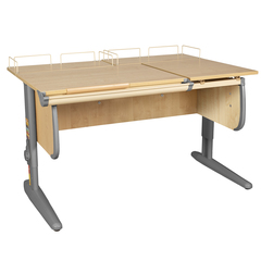 Растущая парта  Дэми СУТ 25 с задними полками СУТ.15.210 (1200×880 мм)