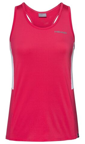 Футболка для девочки Head Club Tank Top - magenta