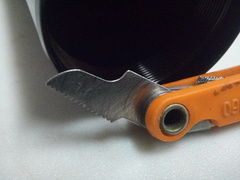 Внешний стакан пера вилки для Honda CBR 1000 RR 2013-2019 г.в. черный