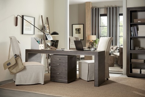 Hooker Furniture Home Office House Blend 74in Writing Desk