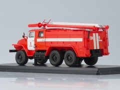 Ural-375N AC-40 C1A Fire Department №9 Moscow 1:43 Start Scale Models (SSM)