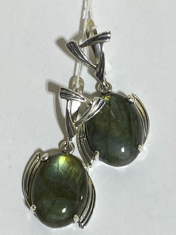 Рида (серьги из серебра)