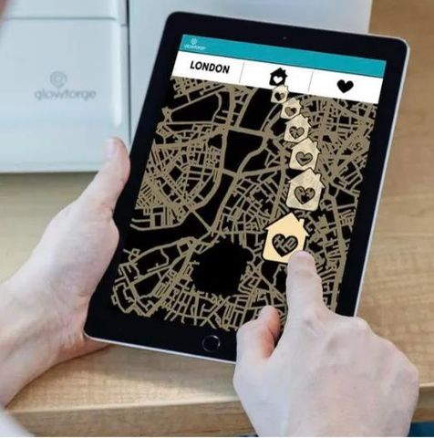Настольный лазерный режущий гравер Glowforge Pro