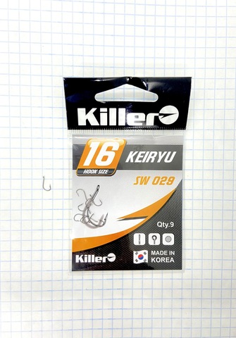 Крючок KILLER KEIRYU № 16 продажа от 10 шт.