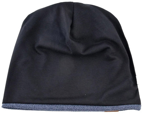 Картинка шапка-бини Skully Wear Loose Knitted Hat navy blue - 6