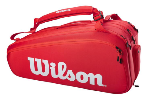 Теннисная сумка Wilson Super Tour 15 Pk - red