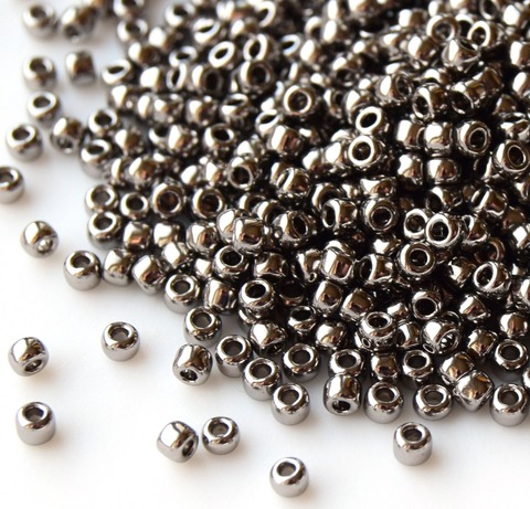 Бисер Тохо круглый 8/0 0711 никель/Toho round nickel plated