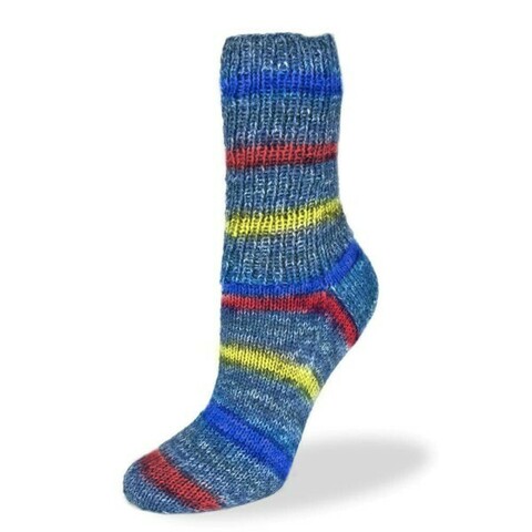 Rellana Flotte Socke Blue 6-ply 1271