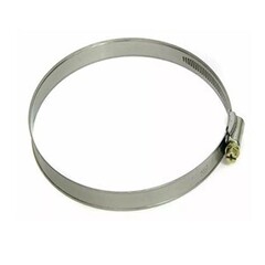 Хомут с Винтом нержавейка 100-120мм