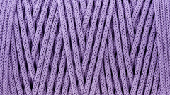 Lavender cotton cord 4 mm