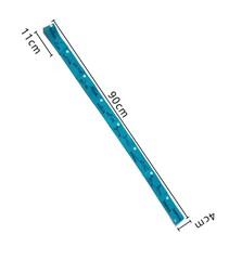 Резинка для фитнеса, 90х4 см, цвет голубой