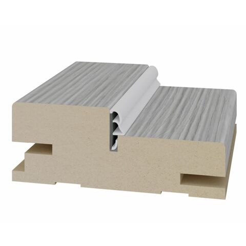 Дверная коробка телескопическая 80х30х2070мм экошпон Дуб серый