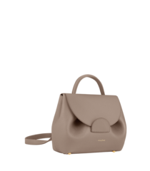 Сумка Polene Numéro Un Nano EDITION TEXTURED TAUPE