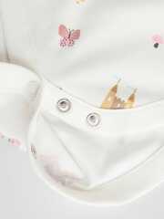 Боди без рукавов для малышей Next E58-051, 5 шт., Мятный, Розовый, Молочный