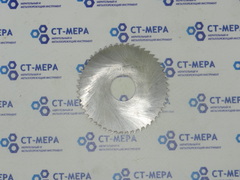 Фреза отрезная по металлу 80х1х22мм z=50 Р6М5 без фаски без ш/п