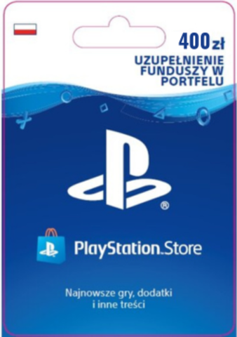 Playstation Store Польша: Карта оплаты 400 злотых [Цифровой код доступа]