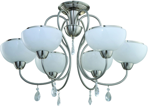 Люстра 856/6PF-Whitechrome