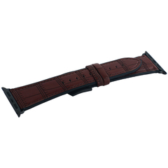 Ремешок кожаный COTEetCI W37 Fashion Leather (WH5263-BR) для Apple Watch 44мм/ 42мм Коричневый
