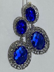 Альбона (серьги из серебра)