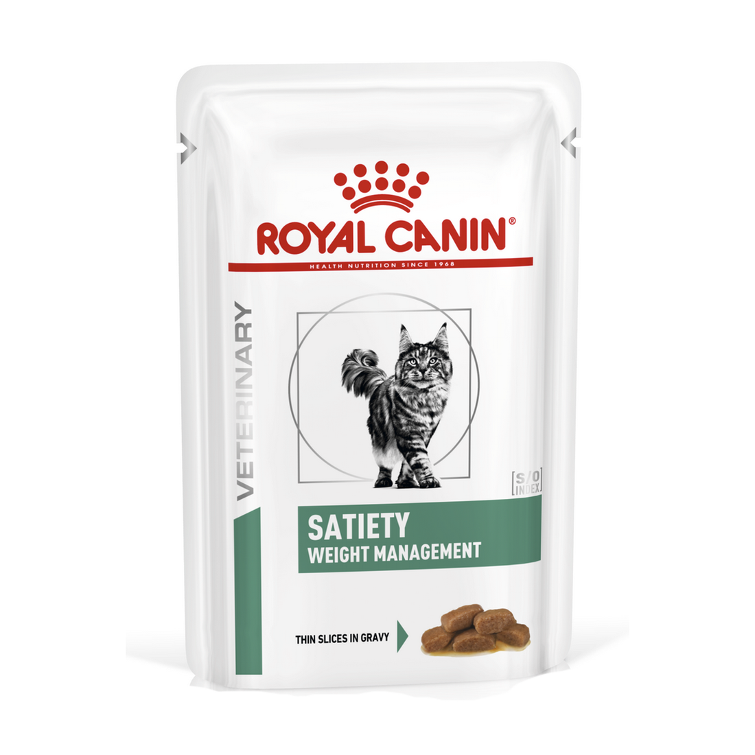 Пауч для кошек, Royal Canin Satiety Weight Managements Feline, при ожирении  купить с доставкой в интернет-магазине зоогастроном.ру