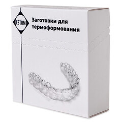 Пластины для термоформования, КРУГ (125 х 0,75 мм), 40 шт.