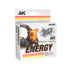 Набор красок AK interactive Energy Colors Set (Inks)