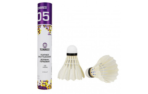 волан TORRES 05 BD20130 для бадминтона