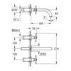 Смеситель для раковины встраиваемый Grohe Atrio 20164DC3
