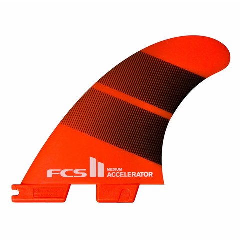 FCS II Accelerator Neo Glass Tri Fins Tang Gradient Medium