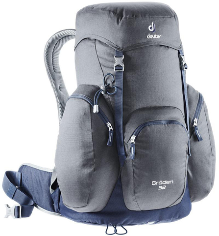 Картинка рюкзак туристический Deuter Groden 32 Graphite/Navy - 1